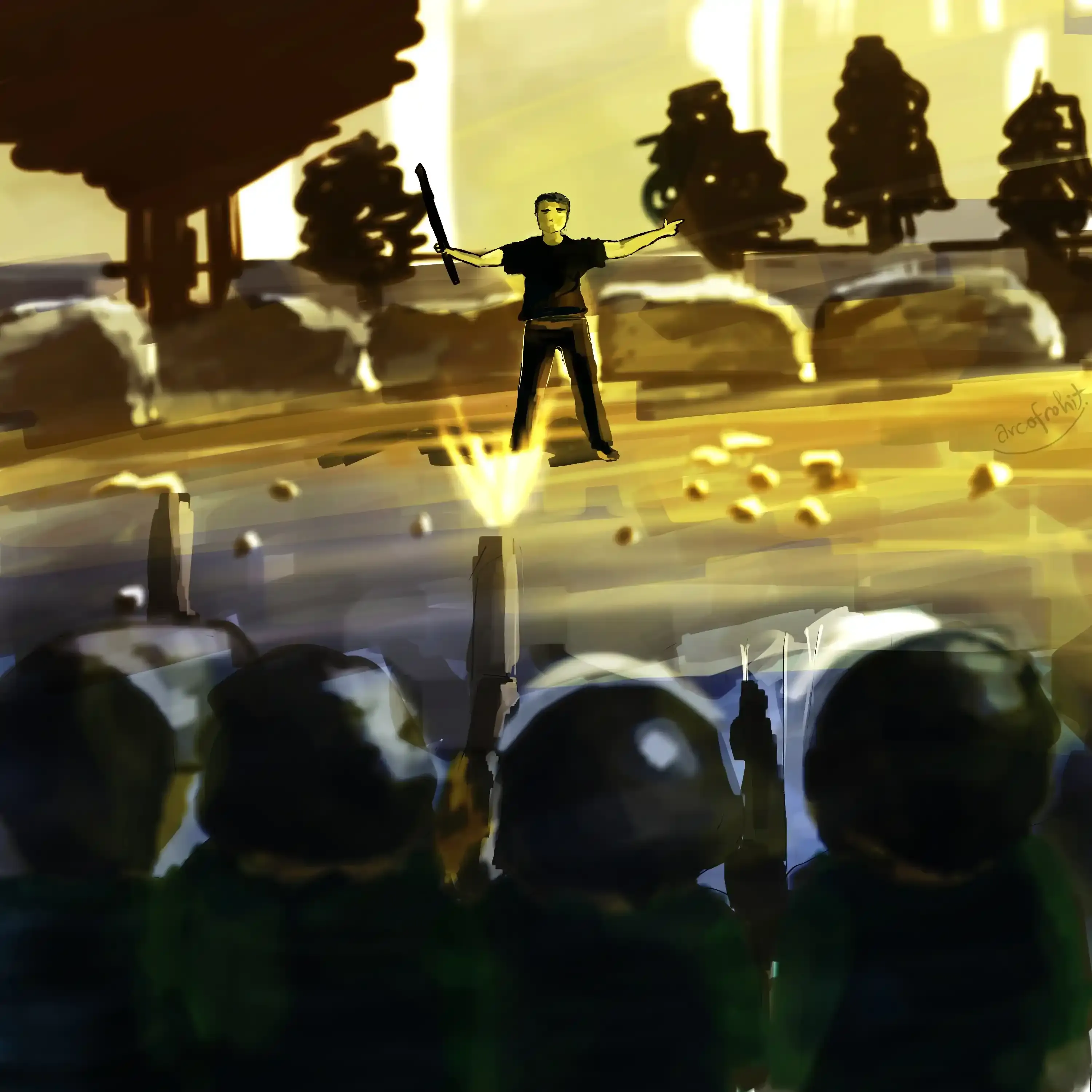 One Against the Tide