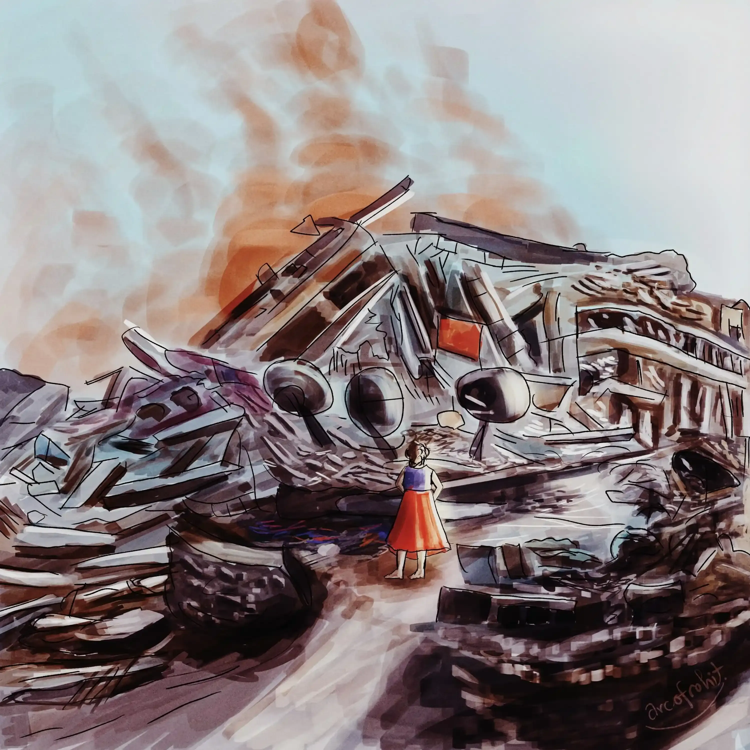 Where are you, where is the conscience of the world